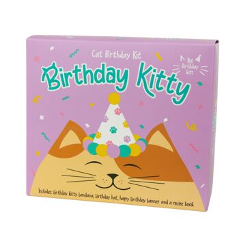 Set d'anniversaire pour chats 5