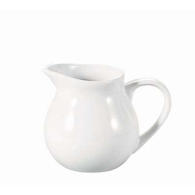 300 ml Porcelain Milk Jug, Style and Practicality on the Breakfast Table, White