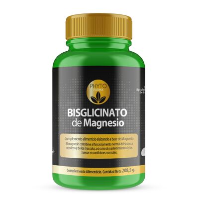 PHYTOFARMA Bisglicinato de Magnesio 300 cápsulas vegetales de 695 mg