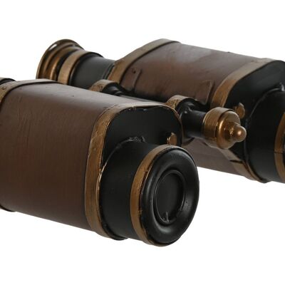 Binocolo in bronzo con figura in metallo 17,5X7X16 MO212358