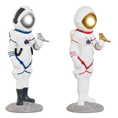 RESIN FIGURE 10X11X29 ASTRONAUT 2 SURT. FD214244