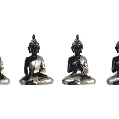 FIGURA IN RESINA 10X6X15 BUDDHA 4 ASSORTIMENTI. FD202638