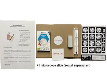 Kit instruction en famille : introduction aux biotechnologies avec les yaourts 1