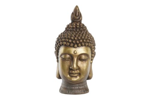 Figura Magnesia 22X20X42 Buda Envejecido Dorado FD203220