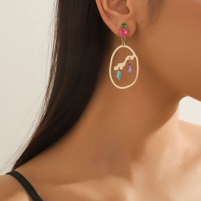 BOUCLES D'OREILLES CLOU 24PEBOL009