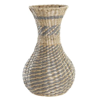 VASE FIBRE 25X25X41 NATUREL JR195681