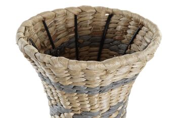 VASE FIBRE 25X25X41 NATUREL JR195681 3