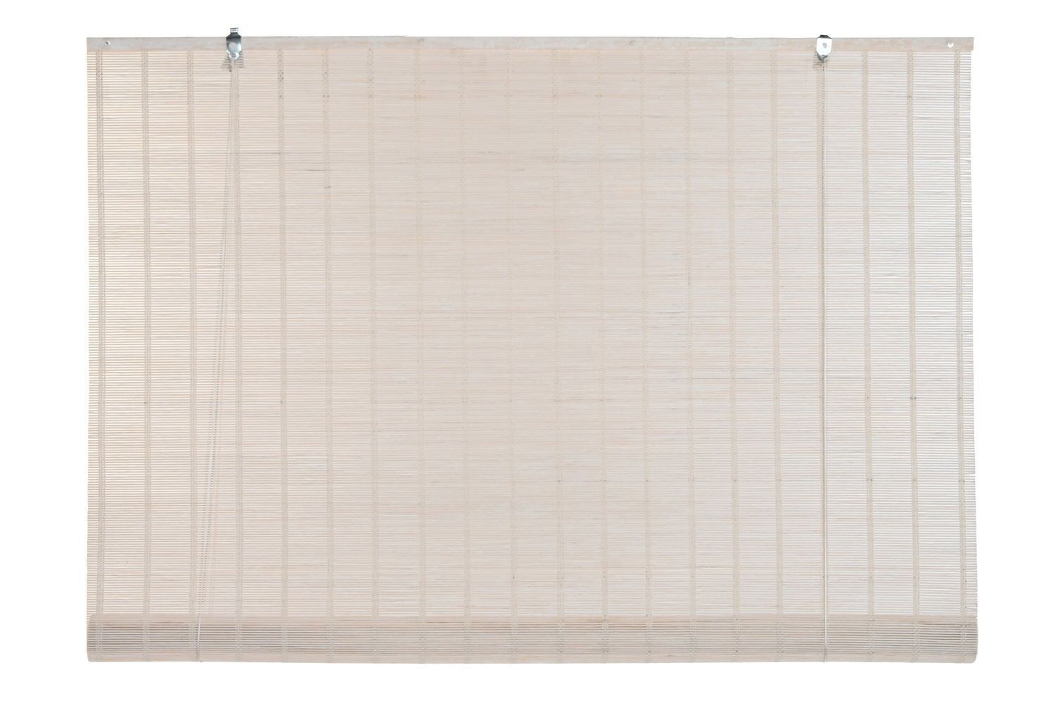 Bambusjalousien 120 x 2 x 230, rollend, weiß lackiert, TX203641