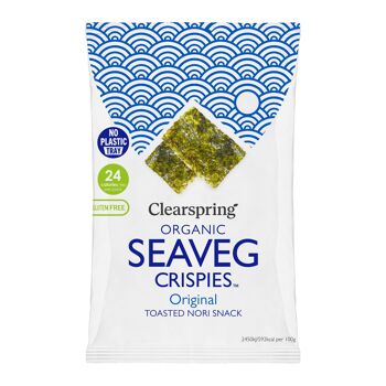 Chips d'algues bio - Originales 4g (KOR-ORG-023)