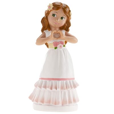 COMMUNION FIGURE GIRL BETTY 16CM