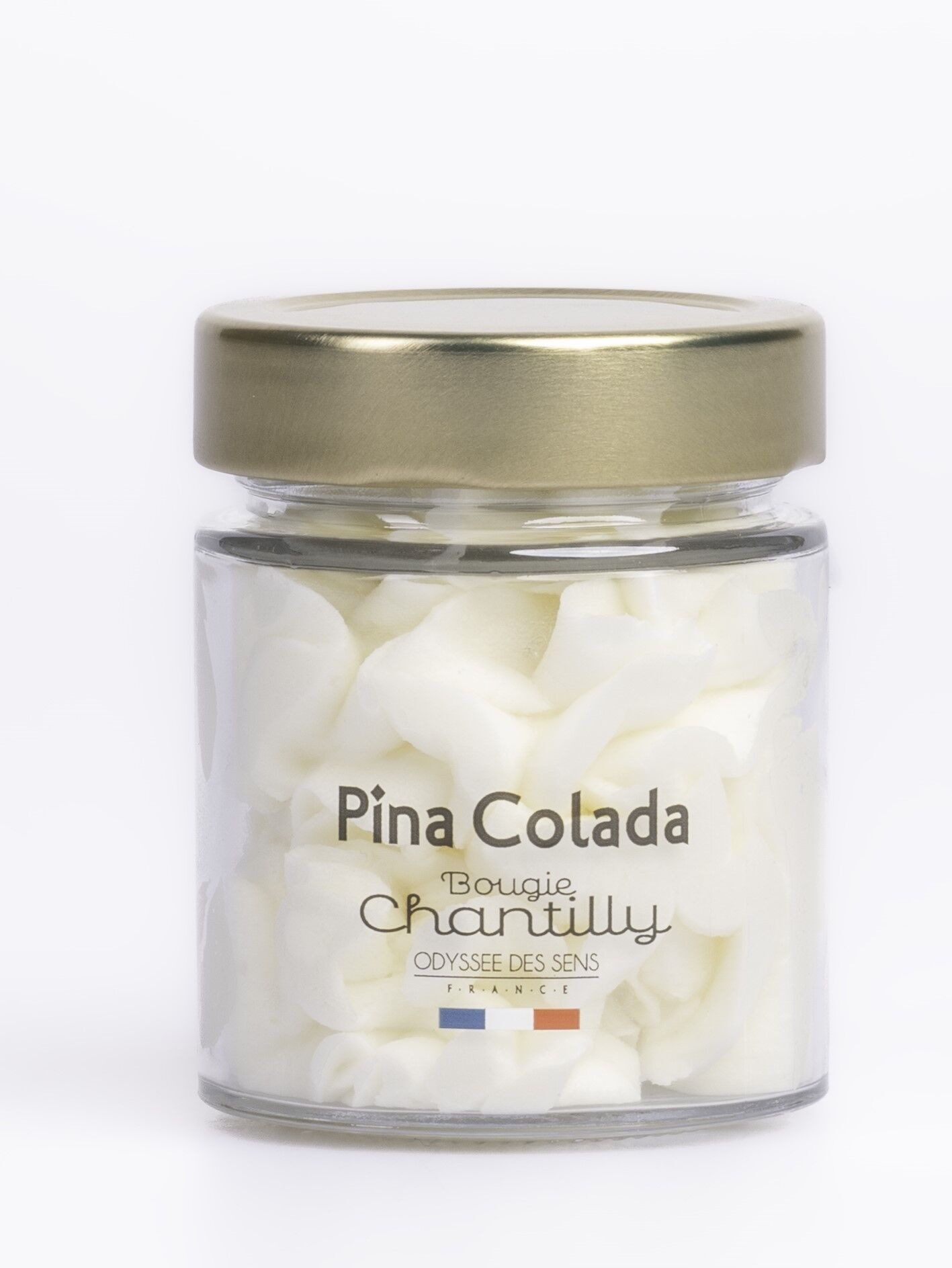 Gourmet-Chantilly-Kerze 80 g - Pinacolada