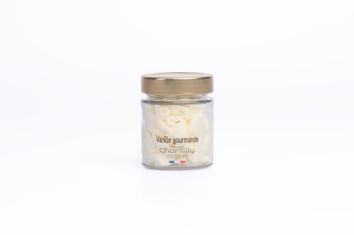 Bougie gourmande CHANTILLY -Bougie VANILLE 80g