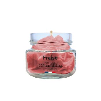 CHANTILLY -Bougie FRAISE 80g 2