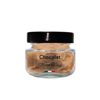 CHANTILLY -Bougie CHOCOLAT 80g