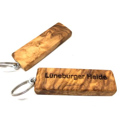 Merchandising with olive wood! 20x keychain STAB