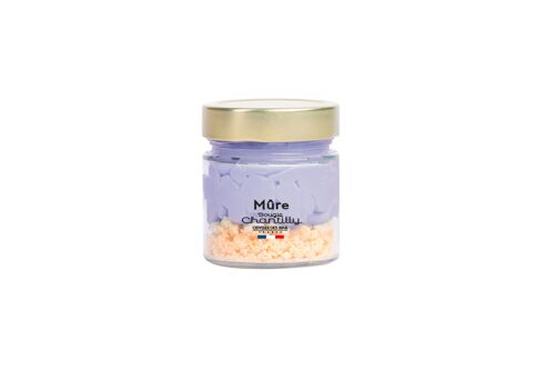 Bougie gourmande CHANTILLY -Bougie MURE 150 gr