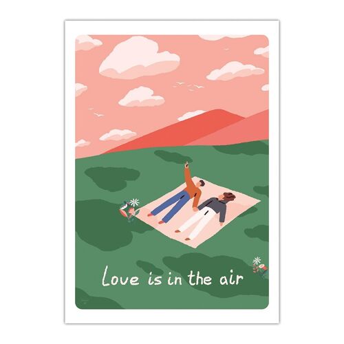 Love is in the air - Affiche