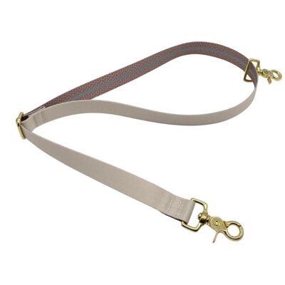 Interchangeable belt beige (rPet) for bum bag