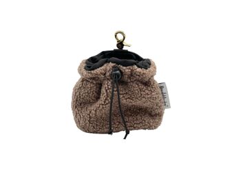 Sac alimentaire Teddy taupe 1