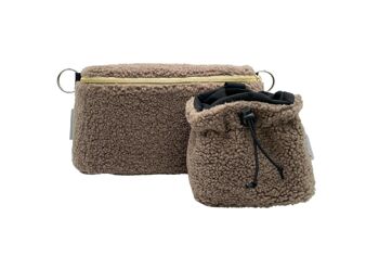 Sac alimentaire Teddy taupe 4