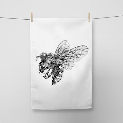 Bee Cotton Tea Towel