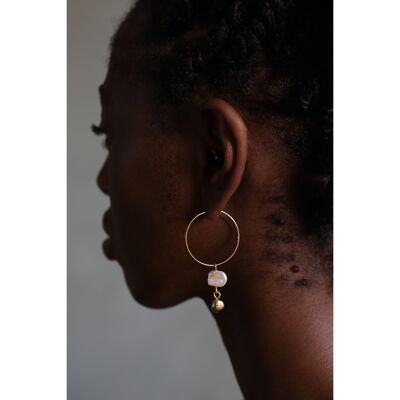 Alma Asymmetrical Earrings