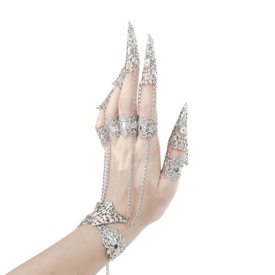 Metal Glove with Claw Rings MAHAFSOUN