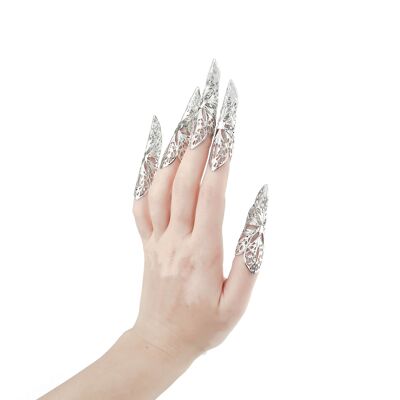 Silver Nail Claws LILLY