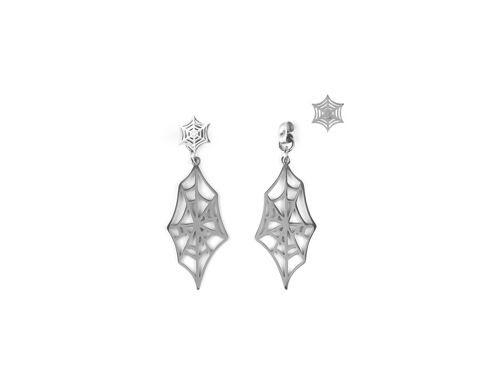 Spiderweb Stud Earrings VENOM