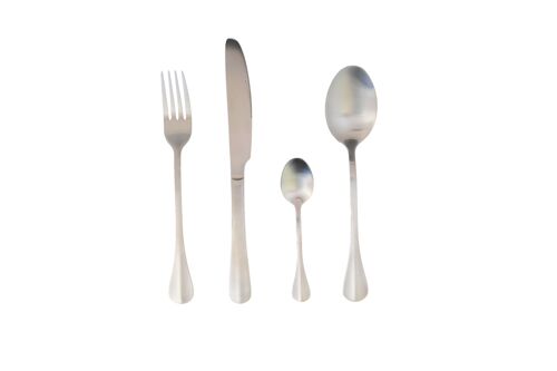 Gemeo Gabor Design Cutlery 16pcs set Silver Matt