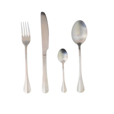 Gemeo Gabor Design Couverts 16pcs set Silver Matt
