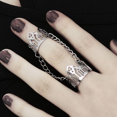 Goth Double Ring PROXY