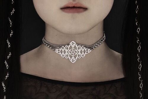 Filigree Chain Choker CRON