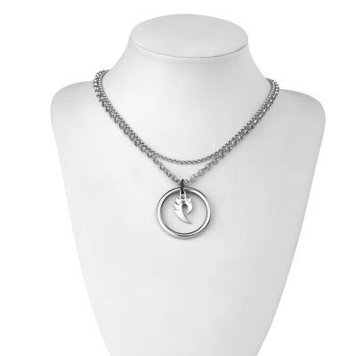 Collier Goth avec Cercle SALINA