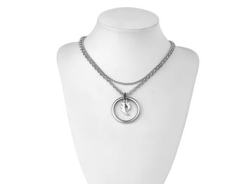 Collier Goth avec Cercle SALINA 1