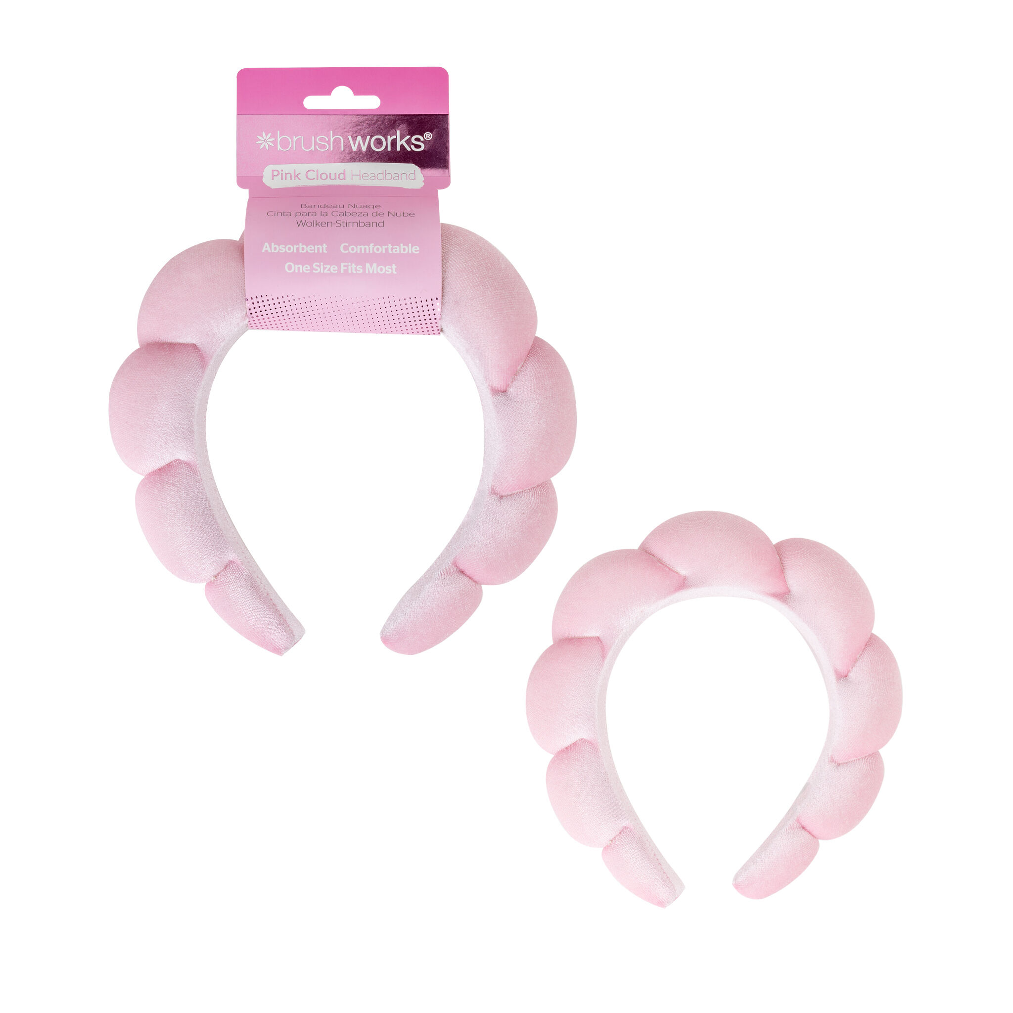Buy wholesale Brushworks Pink Cloud Headband