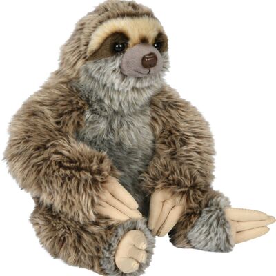 Perezoso sentado - 25 cm (alto) - Palabras clave: animal salvaje exótico, peluche, peluche, peluche, peluche