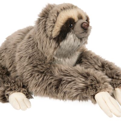 Sloth lying down, with Velcro fastener - 35 cm (length) - Keywords: Exotic wild animal, plush, plush toy, stuffed animal, cuddly toy