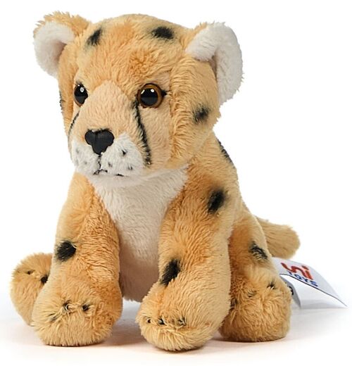 Gepard Plushie - 15 cm (Länge) - Keywords: Exotisches Wildtier, Plüsch, Plüschtier, Stofftier, Kuscheltier