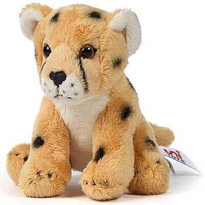 Gepard Plushie - 15 cm (Länge) - Keywords: Exotisches Wildtier, Plüsch, Plüschtier, Stofftier, Kuscheltier