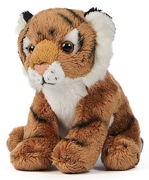 Tiger Plushie - 15 cm (Länge) - Keywords: Exotisches Wildtier, Plüsch, Plüschtier, Stofftier, Kuscheltier