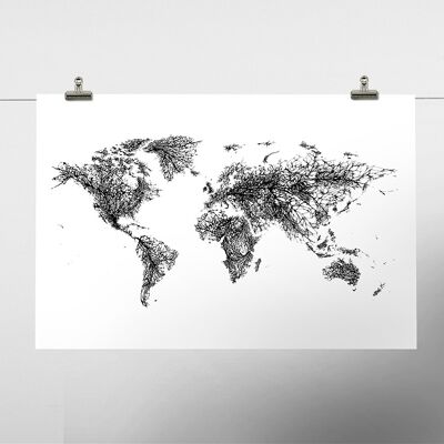 Fragile Earth Print A3
