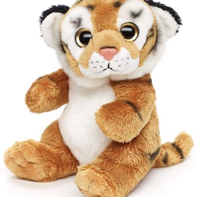 Peluche Tigre - 16 cm (alto) - Palabras clave: animal salvaje exótico, peluche, peluche, peluche, peluche