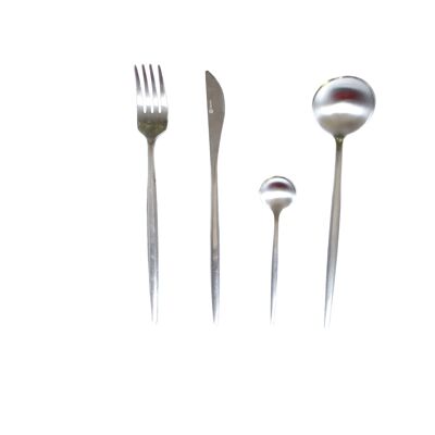 Gemeo Serwa Design Cutlery 16pcs set Silver Matt