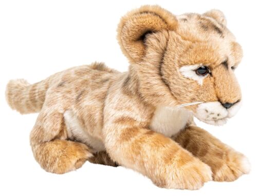 Löwenbaby - 22 cm (Länge) - Keywords: Exotisches Wildtier, Löwe, Plüsch, Plüschtier, Stofftier, Kuscheltier