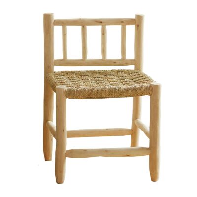 Chaise en bois de laurier et doum