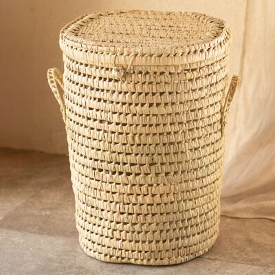 Cesto para la Ropa Redondo Palmera