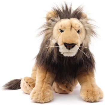 Lion, couché - 70 cm (longueur) - Mots clés : Animal sauvage exotique, peluche, peluche, peluche, peluche 2