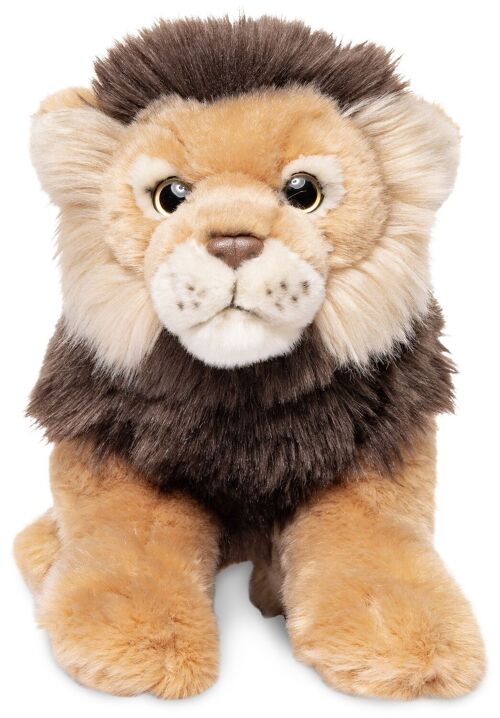 Löwe, liegend - 26 cm (Länge) - Keywords: Exotisches Wildtier, Plüsch, Plüschtier, Stofftier, Kuscheltier