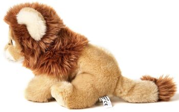 Lion, assis - 19 cm (hauteur) - Mots clés : Animal sauvage exotique, peluche, peluche, peluche, peluche 3